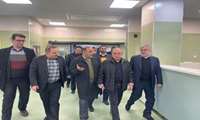 بازدید معاون پارلمانی ریاست جمهوری ، استاندار و رئیس دانشگاه از پروژه مرکز جامع سرطان البرز