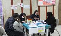برگزاری میز خدمت پویش «من هم تست HIV می‌دهم» در مرکز آموزشی درمانی کمالی