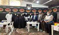 بهره مندی ۱۶۰۰ نفر در اردوی جهادی سلامت در مناطق کم‌برخوردار البرز