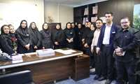 مسئولان حراست و انتظامات کمالی روز پرستار را تبریک گفتند