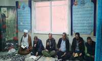 مراسم قرائت زیارت عاشورا به پاس گرامیداشت شهدای حادثه تروریستی کرمان