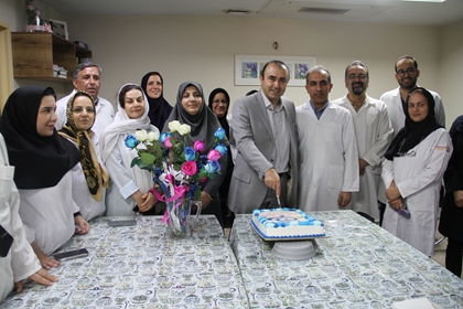 گرامیداشت روز پزشک در بیمارستان کمالی