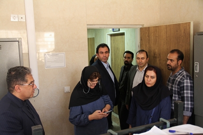بازدید رئیس دانشکده پزشکی استان البرز از مرکز آموزشی درمانی کمالی