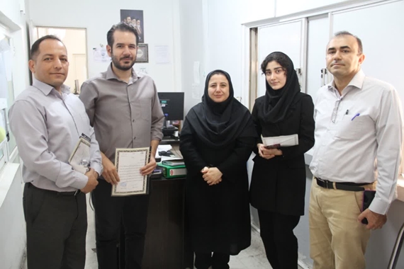 تقدیر از کارکنان مرکز آموزشی درمانی کمالی به مناسبت روز کارمند