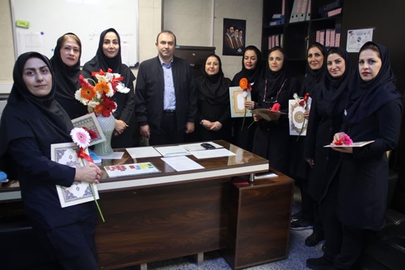 گرامیداشت روز پرستار در مرکز آموزشی درمانی کمالی